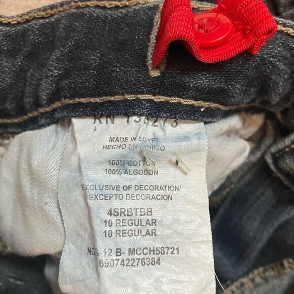 Wrangler Blue Cargo Shorts Kids 10 reg - Picture 2 of 6